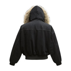 Faux Fur Hooded Parka