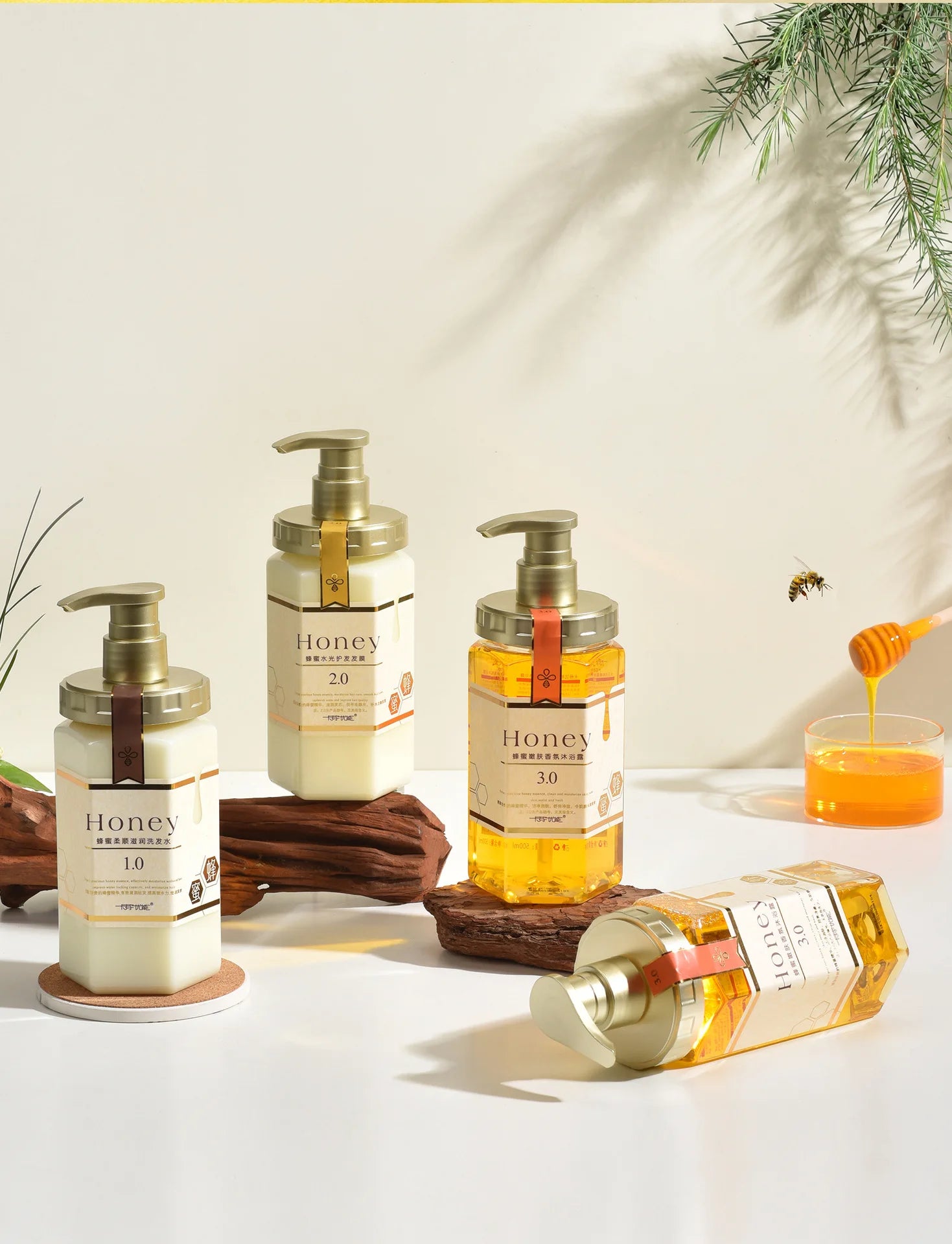Honey Nourish Hair Shampoo Conditioner