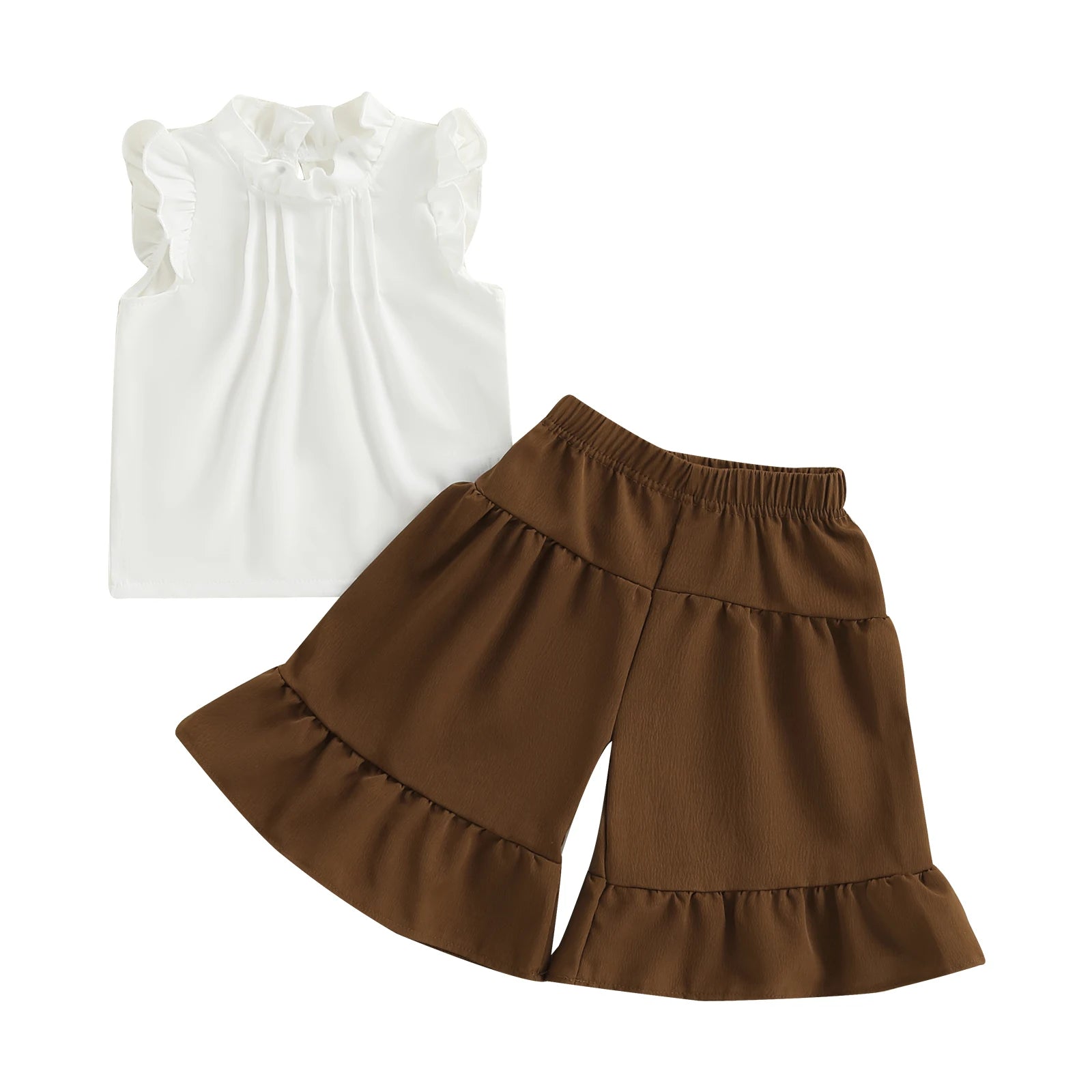 Ruffle Floral Toddler Summer Set