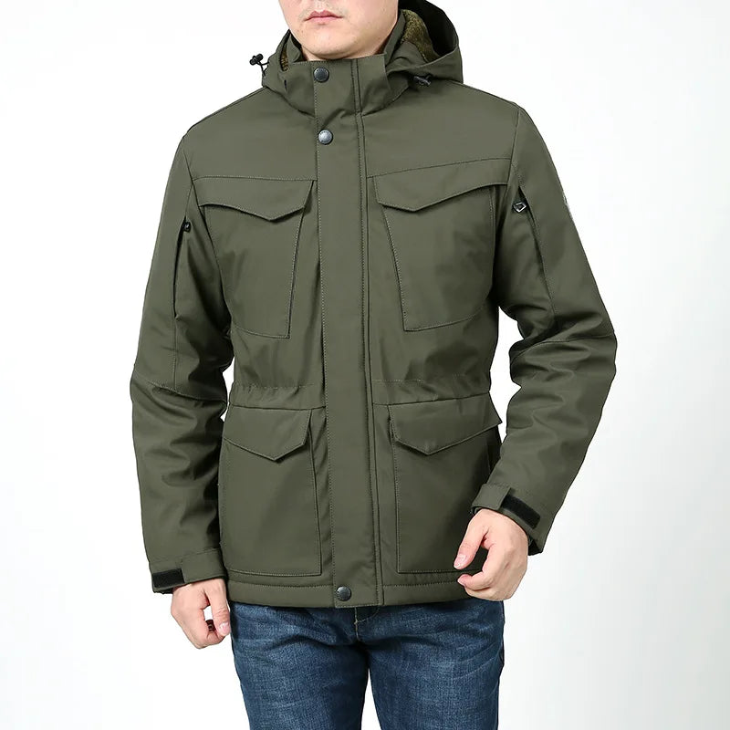 Waterproof Hooded Tactical Field Jacket