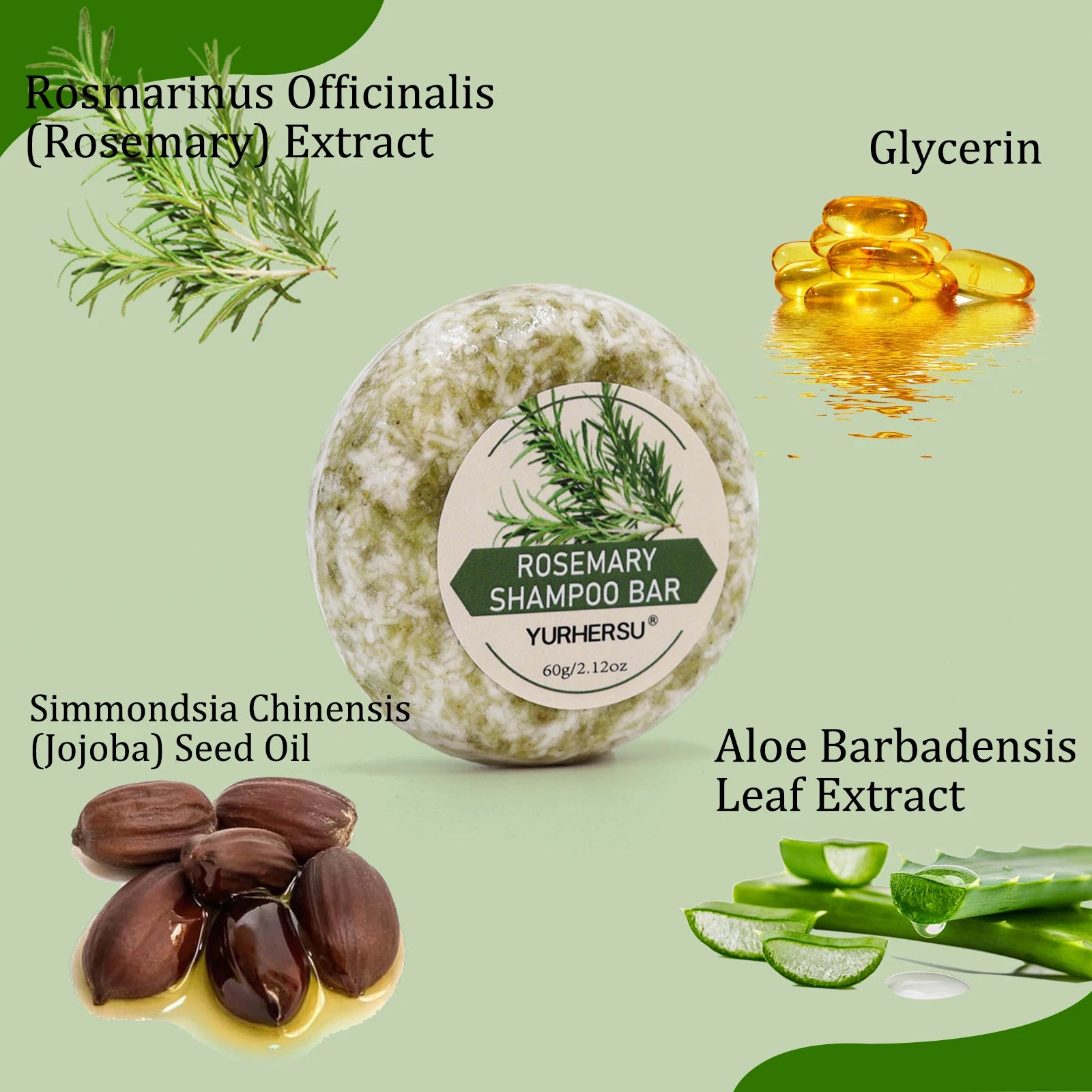 Rosemary Nourishing Shampoo Soap Bar