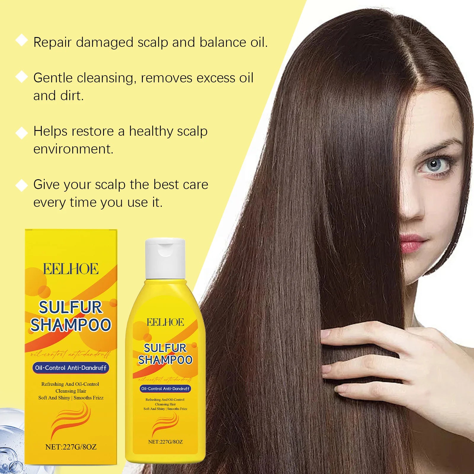 Sulfur Scalp Cleansing Shower Set