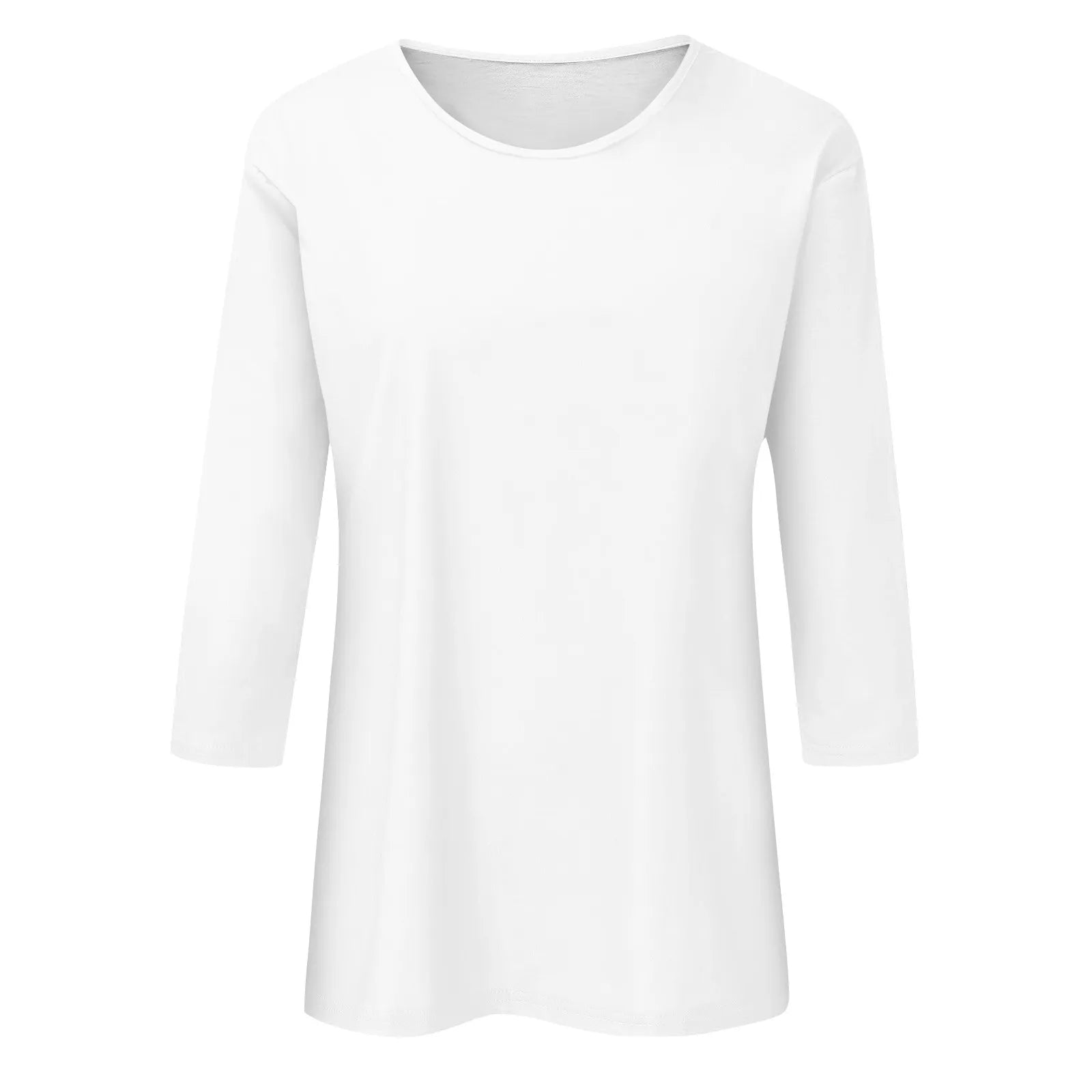 Women Summer Tops Round Neck Three Quarter Sleeve Comfortable Print T Shirt Blouse Women T Shirt muticolor t shirt tops