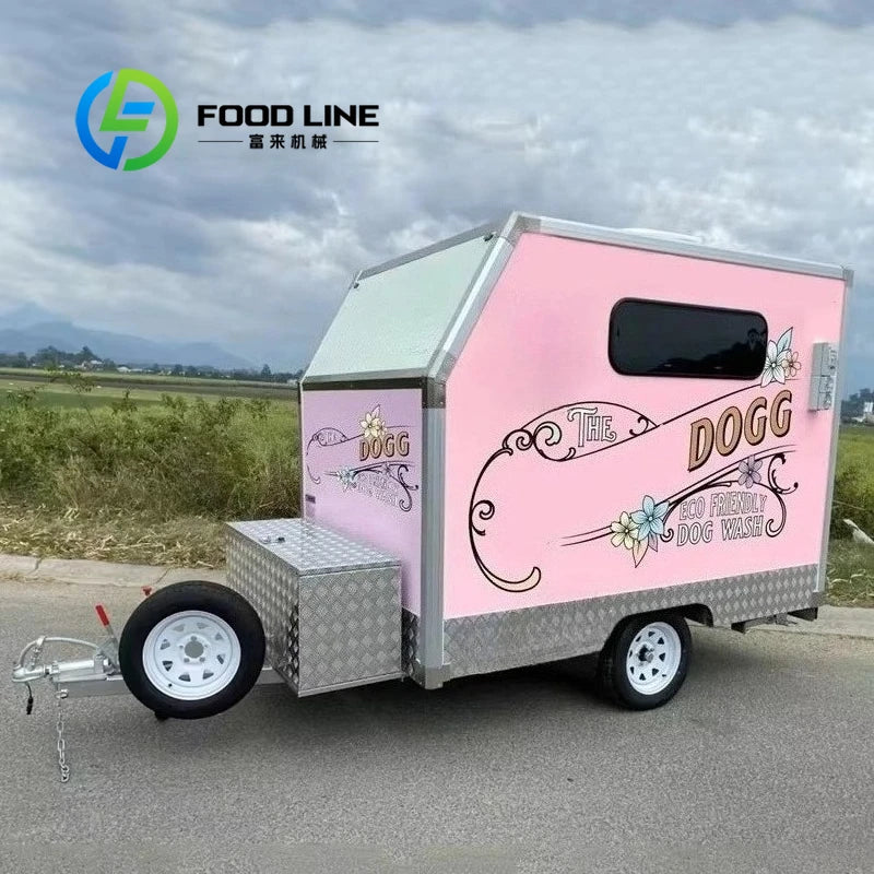 Fully Equipped Mobile Grooming Trailer