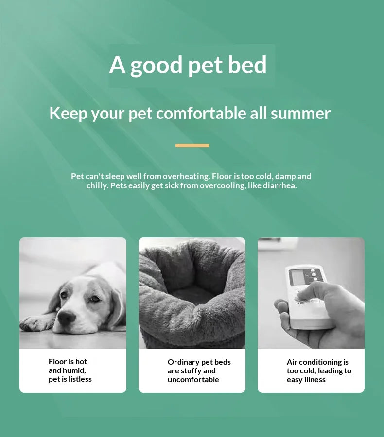 Pet summer cooling mats dog beds cat beds cooling and durable pet beds pet accessories pet supplies pet items