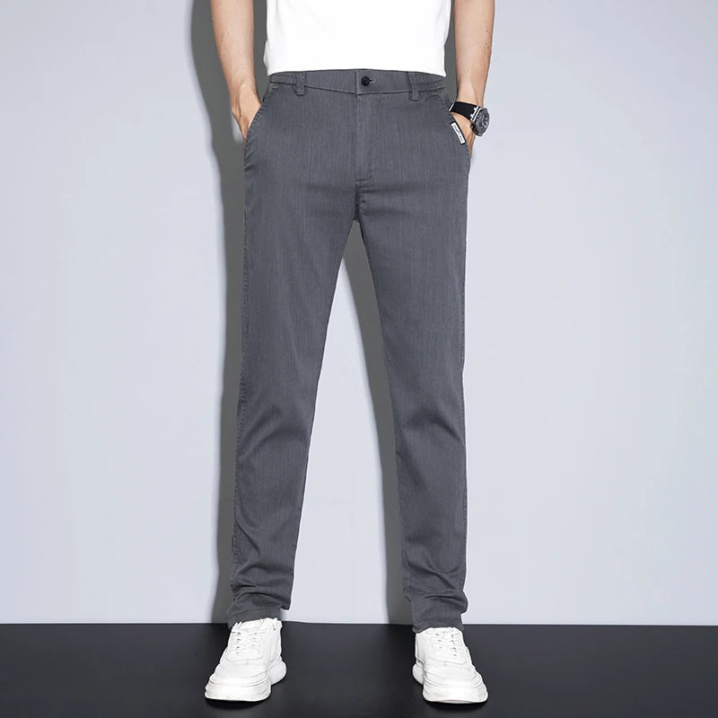 Slim Stretch Summer Business Pants