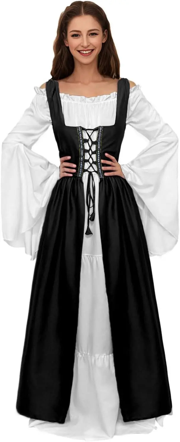 Medieval Renaissance Goddess Costume Dress