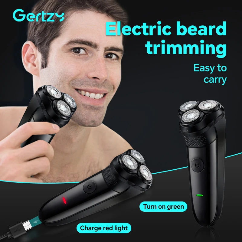 Men Shaver – 3 Floating Blades, USB-C Fast Charge, Perfect Travel and Gift Choice, enhancing your daily shaving experience, perf