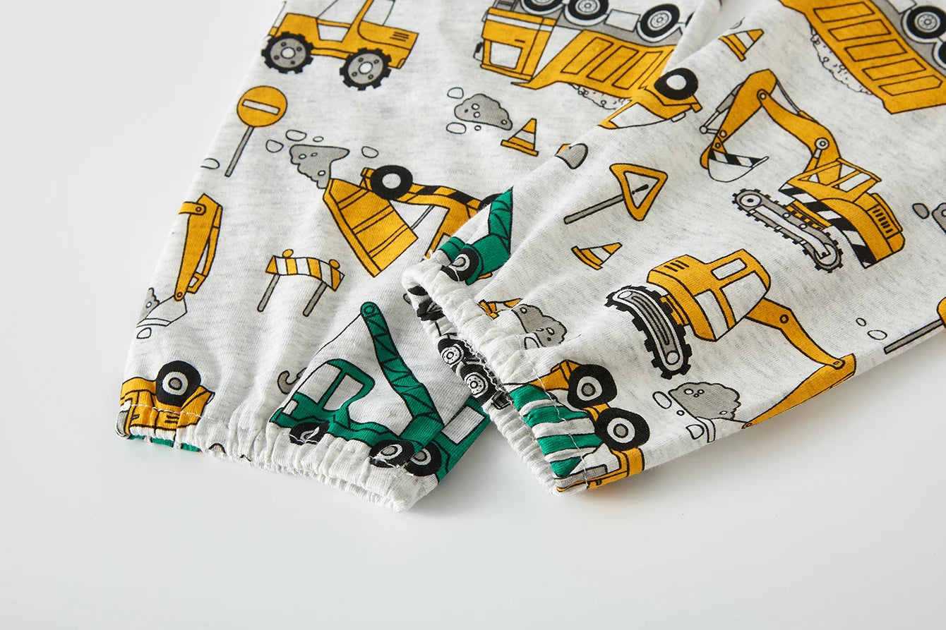 Playful Cotton Boys Pajama Set