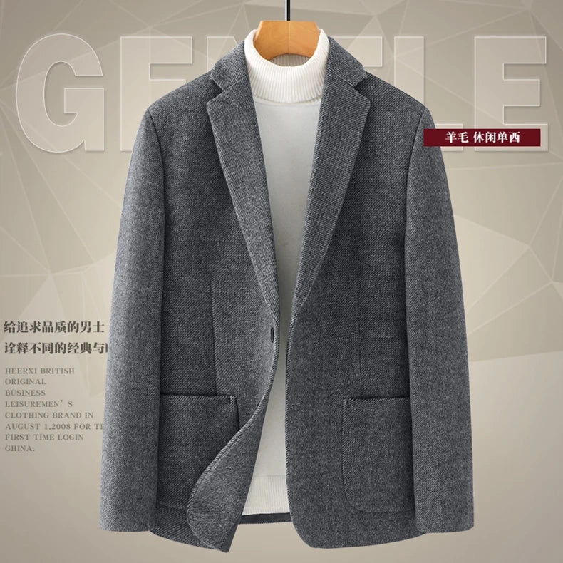 Elegant Tweed Business Blazer