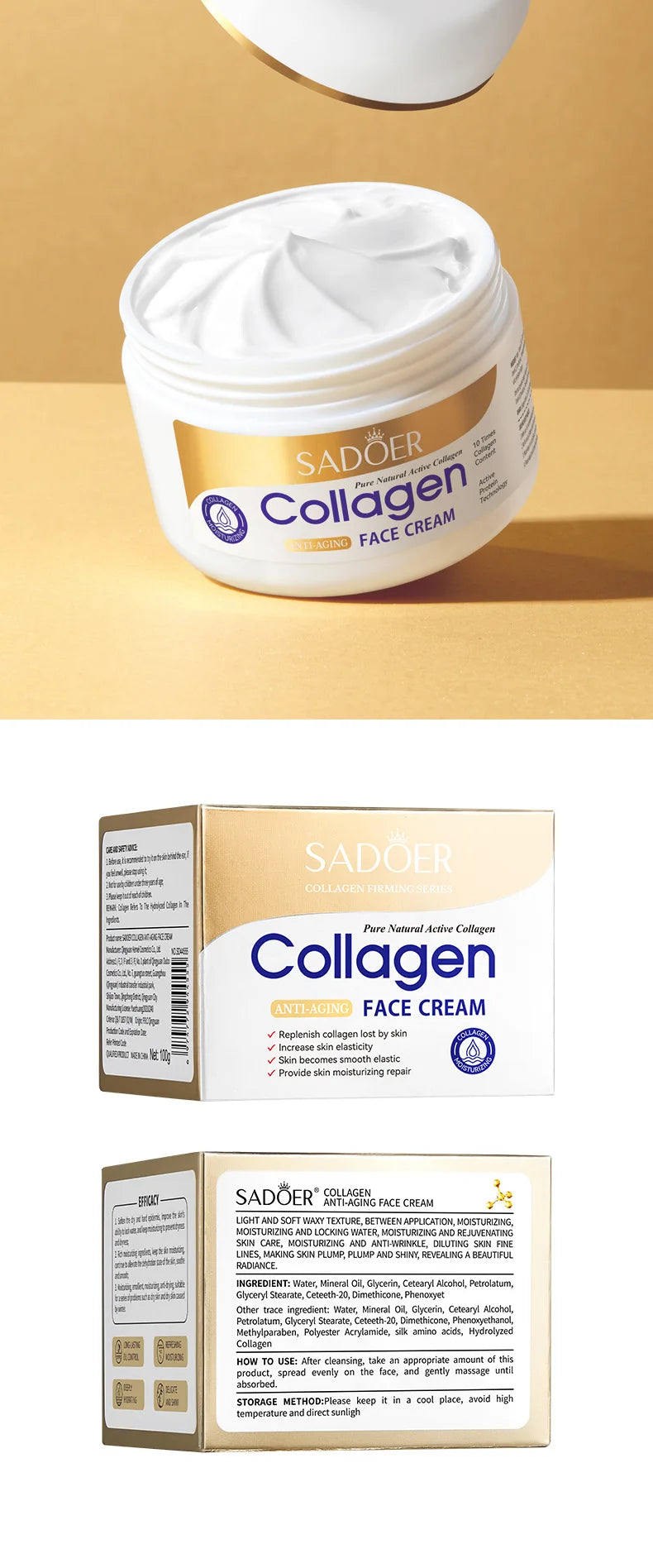 Collagen Firming Moisture Face Cream