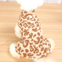 Leopard Print Dog Princess Skirt
