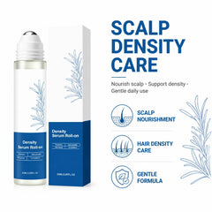 Roll On Hair Serum Leave In Care Scalp Oil Balancing Non Greasy Smooth Frizz Portable Touch Up with Rosemary Extracts 25ml