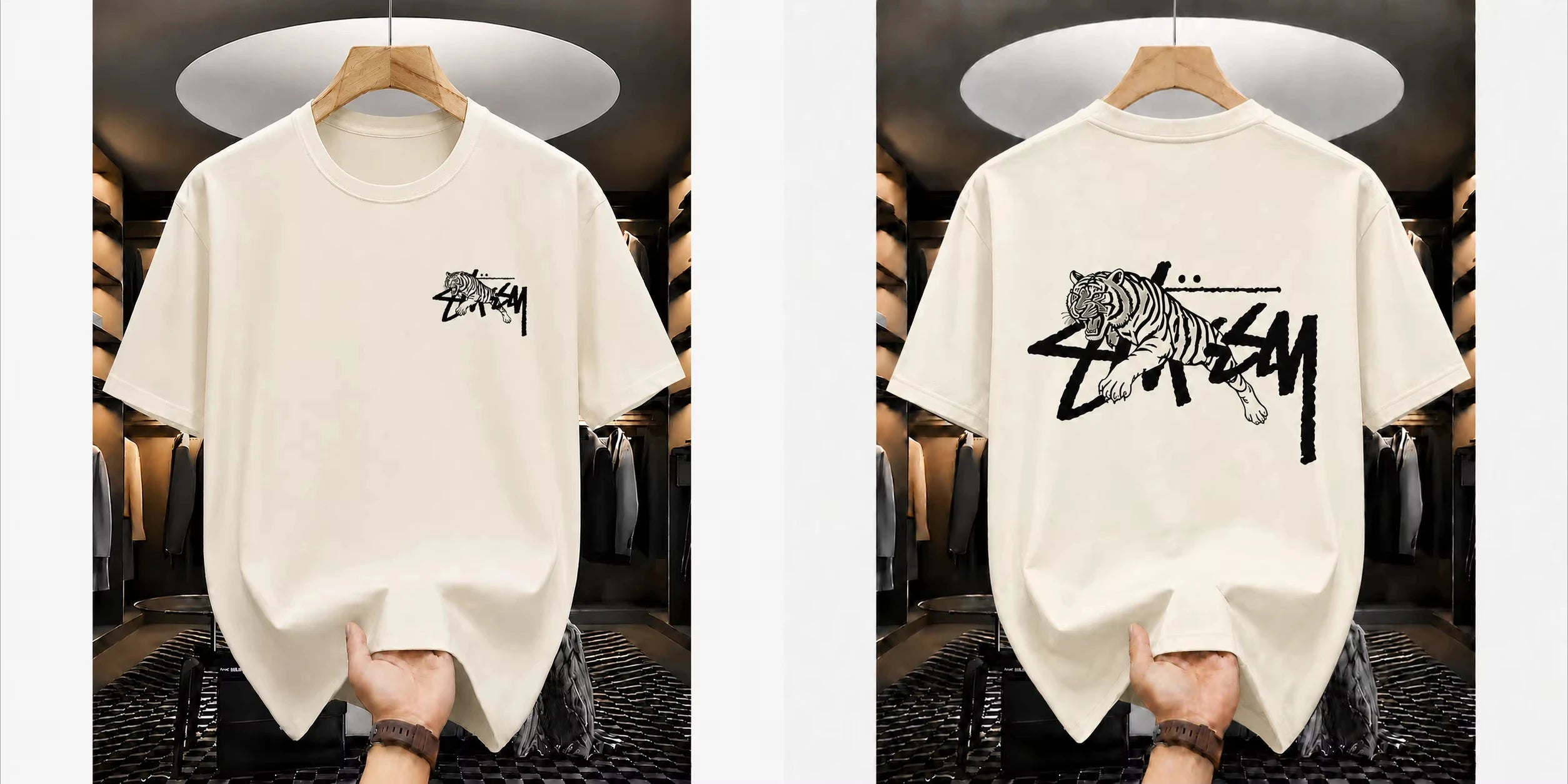 2026 Summer New Women's T-shirts Luxury Printed Top Pattern Short Sleeve Hip Hop T-shirt Men's Clothing Women's Alphabet T Shirt