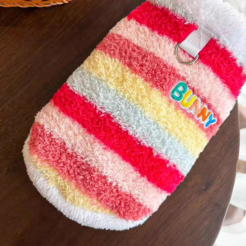 Pet Dog Clothes Soft Warm Fleece Dogs Jumpsuits Pet Clothing for Small Dogs Puppy Cats Clothes Chihuahua Yorkshire Costume Coat