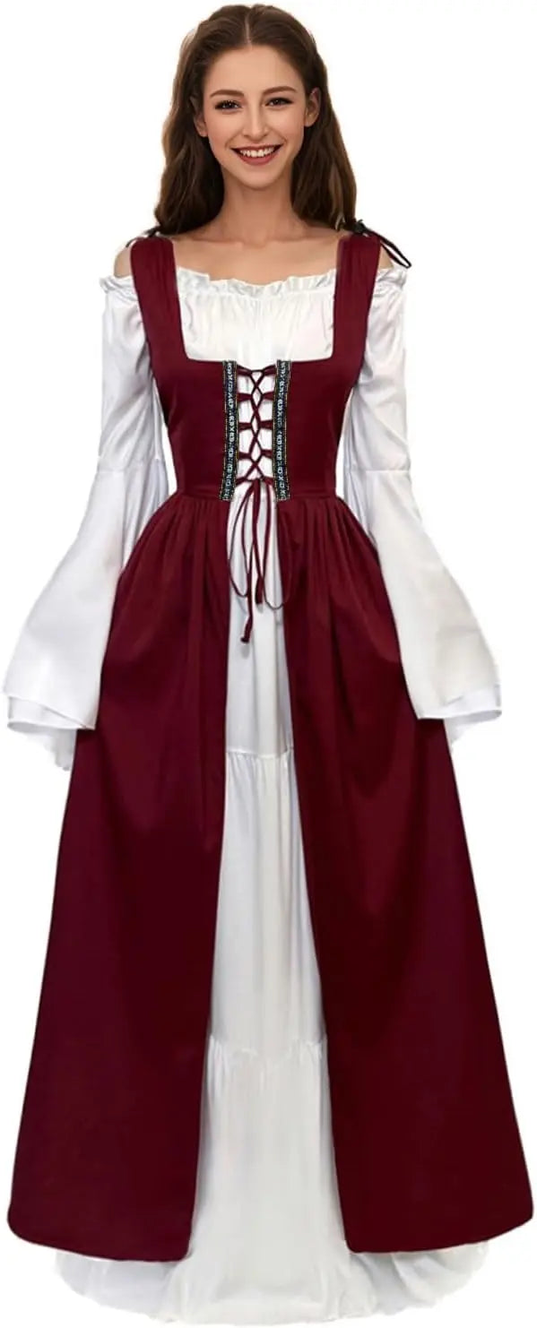 Medieval Renaissance Goddess Costume Dress