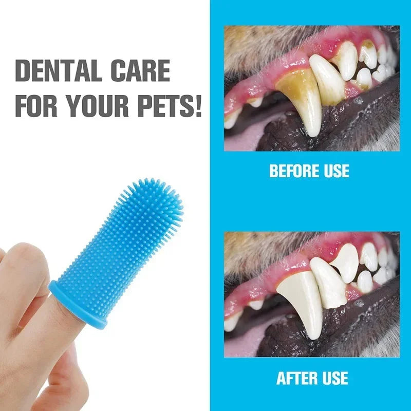 Silicone Finger Pet Toothbrush