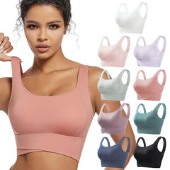 High Impact Sports Bras For Women High Support Padded Sports Bra Workout Fitness Crop Top For Women Racerback Bra For Yoga