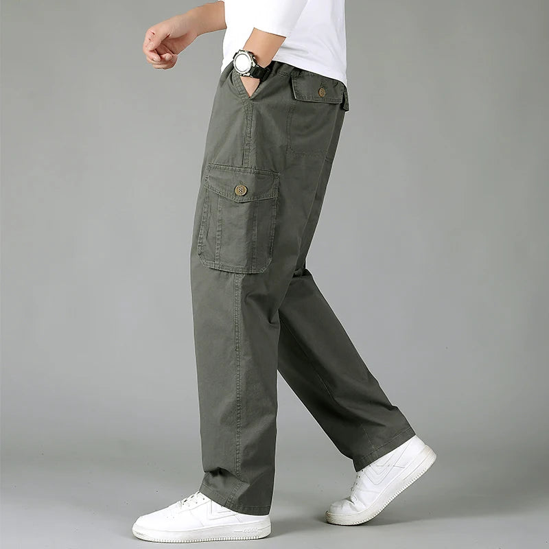 Large Size Casual Cargo Pants