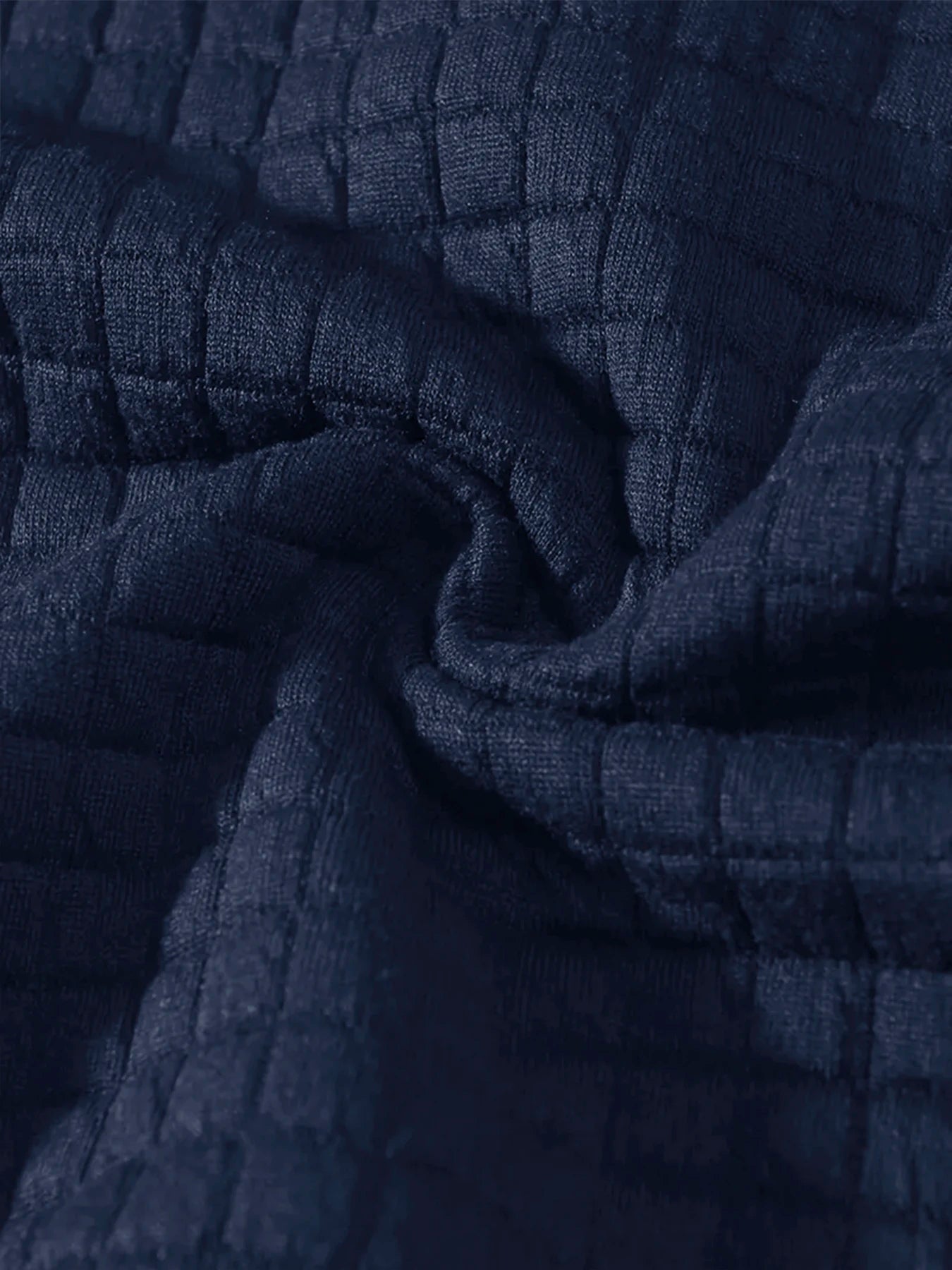 Modern Jacquard Crewneck Knit Pullover