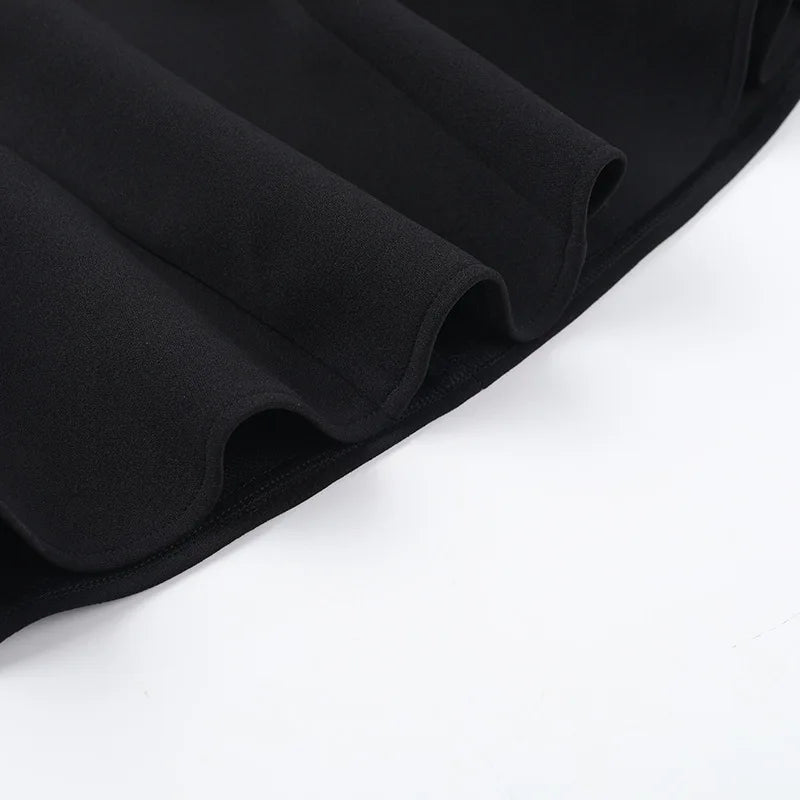 Strapless Bow A-Line Mini Dress