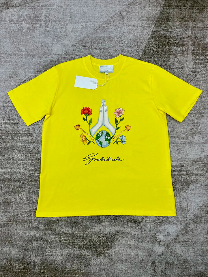 Oversized Fruit Logo Cotton Tee