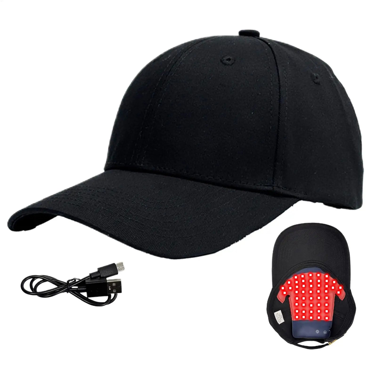 Electric Hair Hat Hair Thickening Hat Hair Care Supplies For Moisturizes And Repairs Dry Damaged Frizzy Hair Heating Hair Hat
