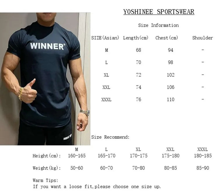 Men Muscle Shirt Slim Fit Bodybuilding Tshirt Men Workout Fitness Shirts Top Tees