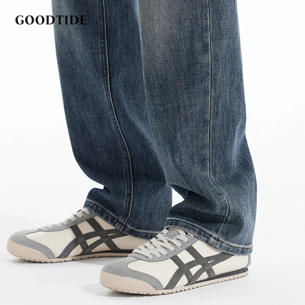 Fashion Casual Straight Jeans Autumn