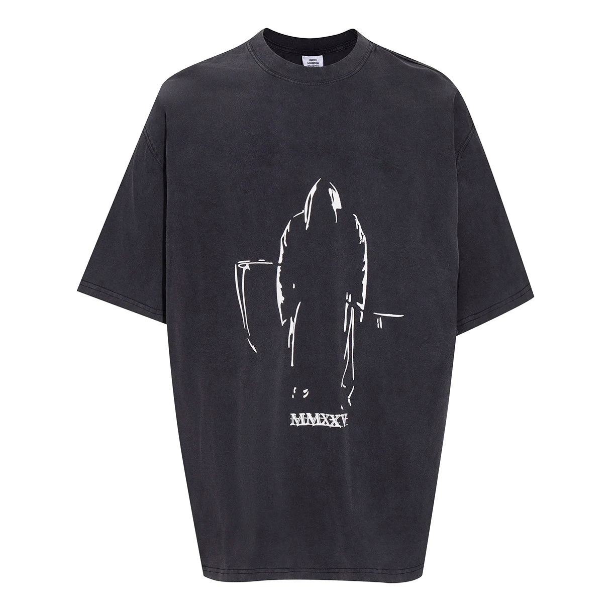 Oversized Heavy Cotton Print Tee