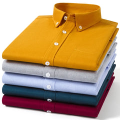 Pure Cotton Oxford Business Shirt
