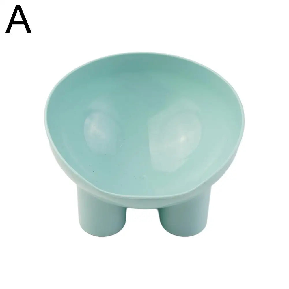 Cat Bowl Pet Accessories Ceramic Diagonal High Feet Cute Protection Cervical Spine Dog Bowl Drink Water Bowl Pet Supplies