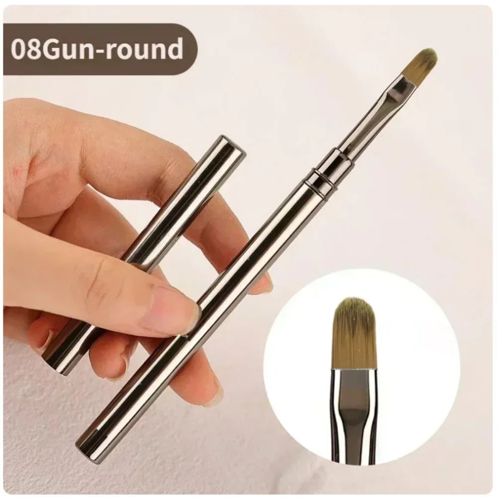 Nails Art Liner Brushes Striping Drawing Elongated Lines Striping Drawing Painting Nail Design Pen Professional Manicure Tool