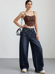 Baggy Straight Denim Street Jeans