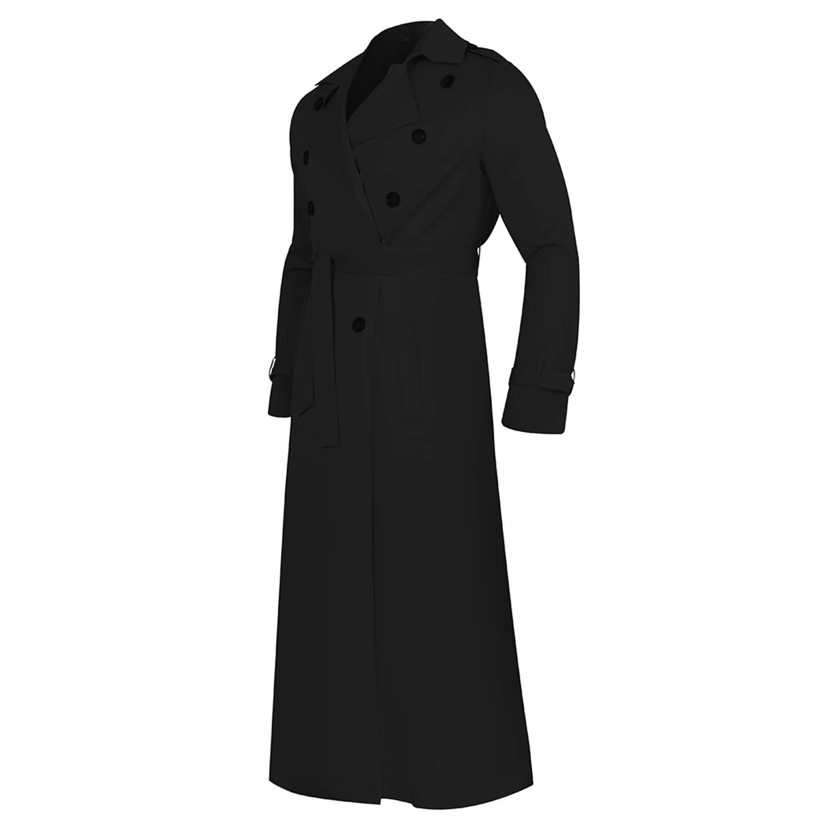 Full Length Single Breasted Trench