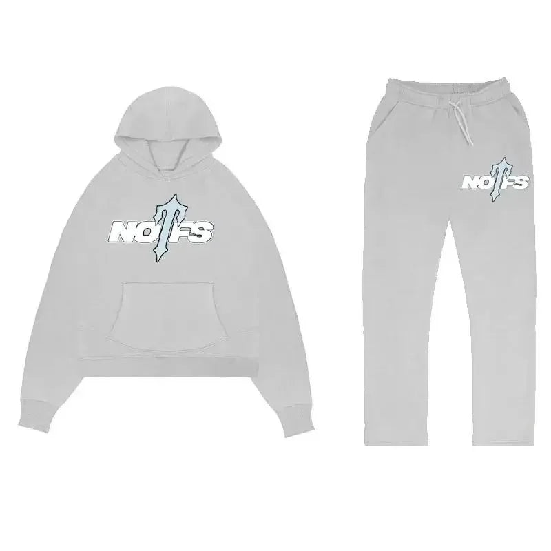 2024 New Men's Fashion Casual Tracksuits Outdoor Fitness Jogging Hooded Sets Sports Luxury Hoodie Drawstring Pants Suit Clothing