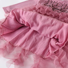 Ruffled Sequin Princess Party Dress