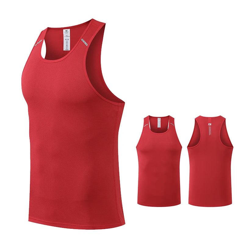 Sleeveless Athletic Fitness Training Vest