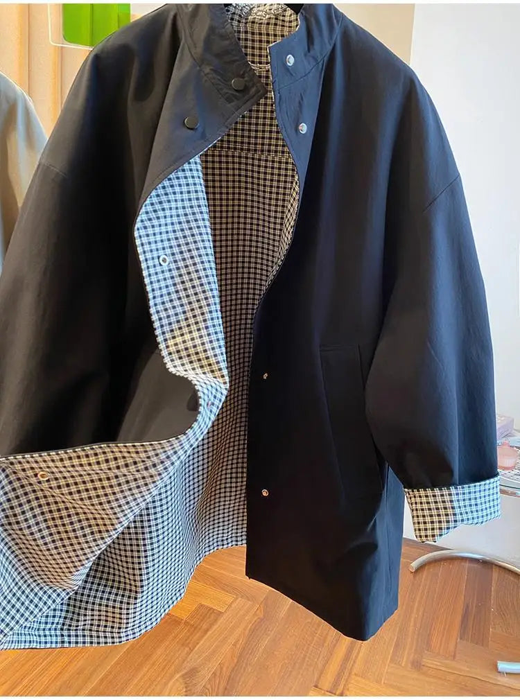 Casual Loose Windbreaker Trench Coat