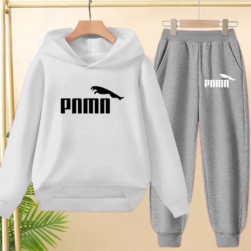 Cartoon Casual Kids Jogging Set