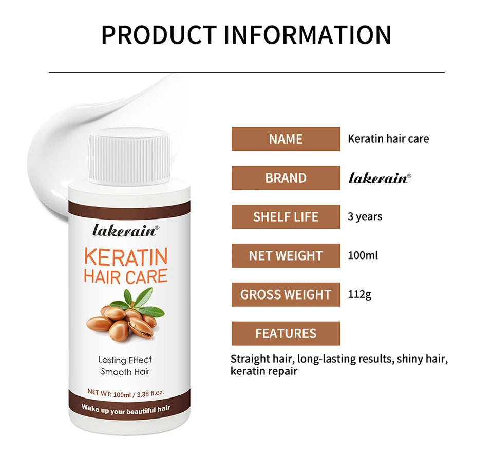 Hair Straightening Lotion Professional Keratin Treatment Cream Smoothing Soft Repair Perms Damaged Frizz Hair Care Products