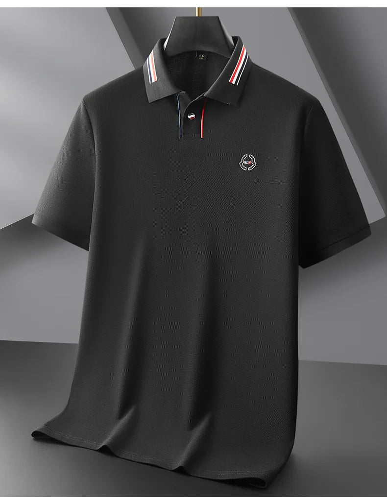 Luxury Cotton Embroidered Summer Polo