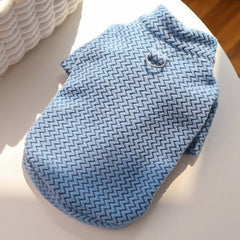 Zipper Ripple Pet Pullover Hoodie
