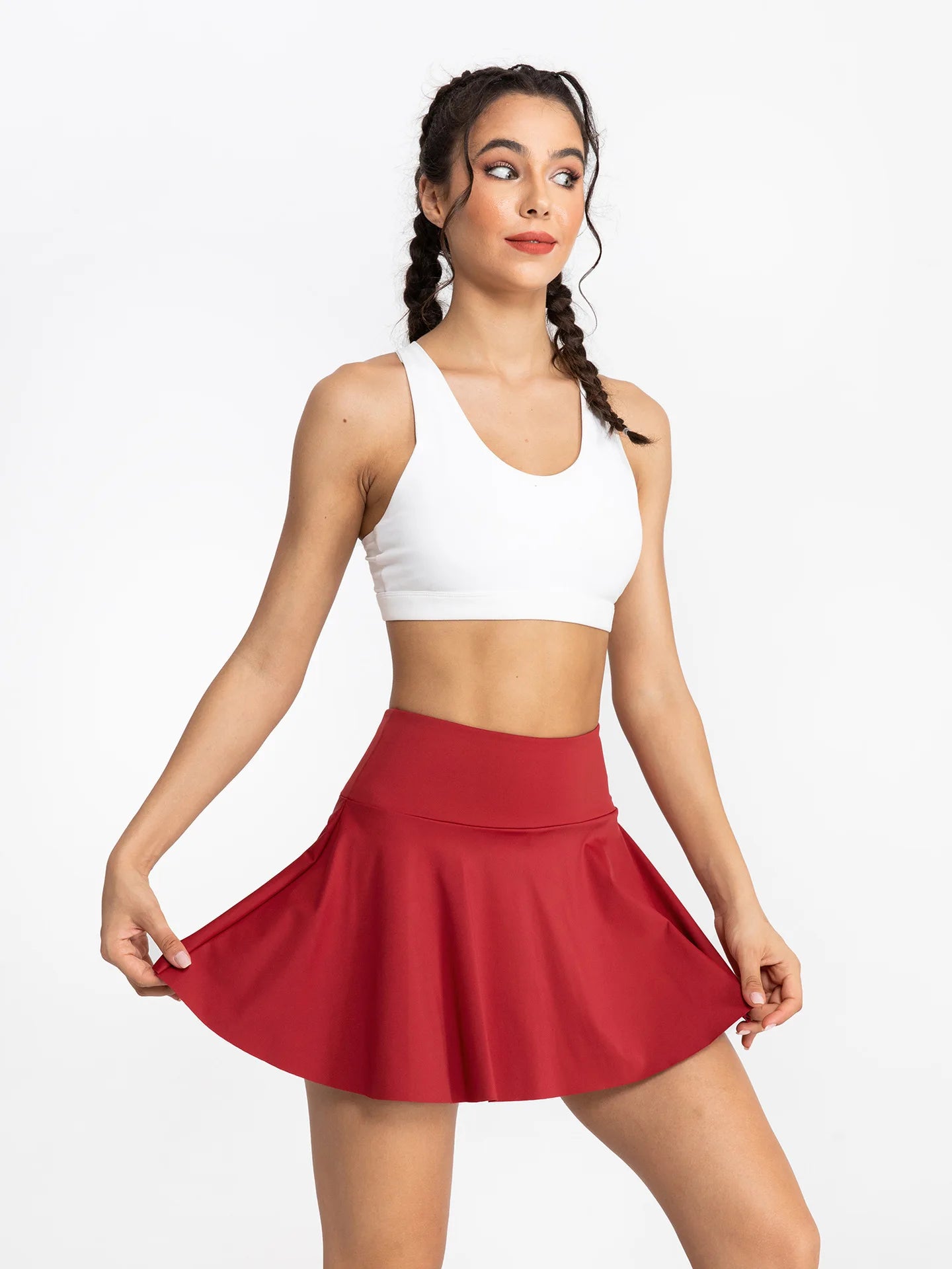 Active Tennis Skort With Shorts