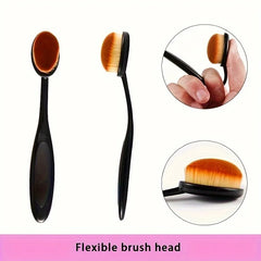 1PCS Large Foundation Brush Toothbrush Shape Makeup Make Up Tool Get Fast Even Application of Creams and Powders Cosmetic