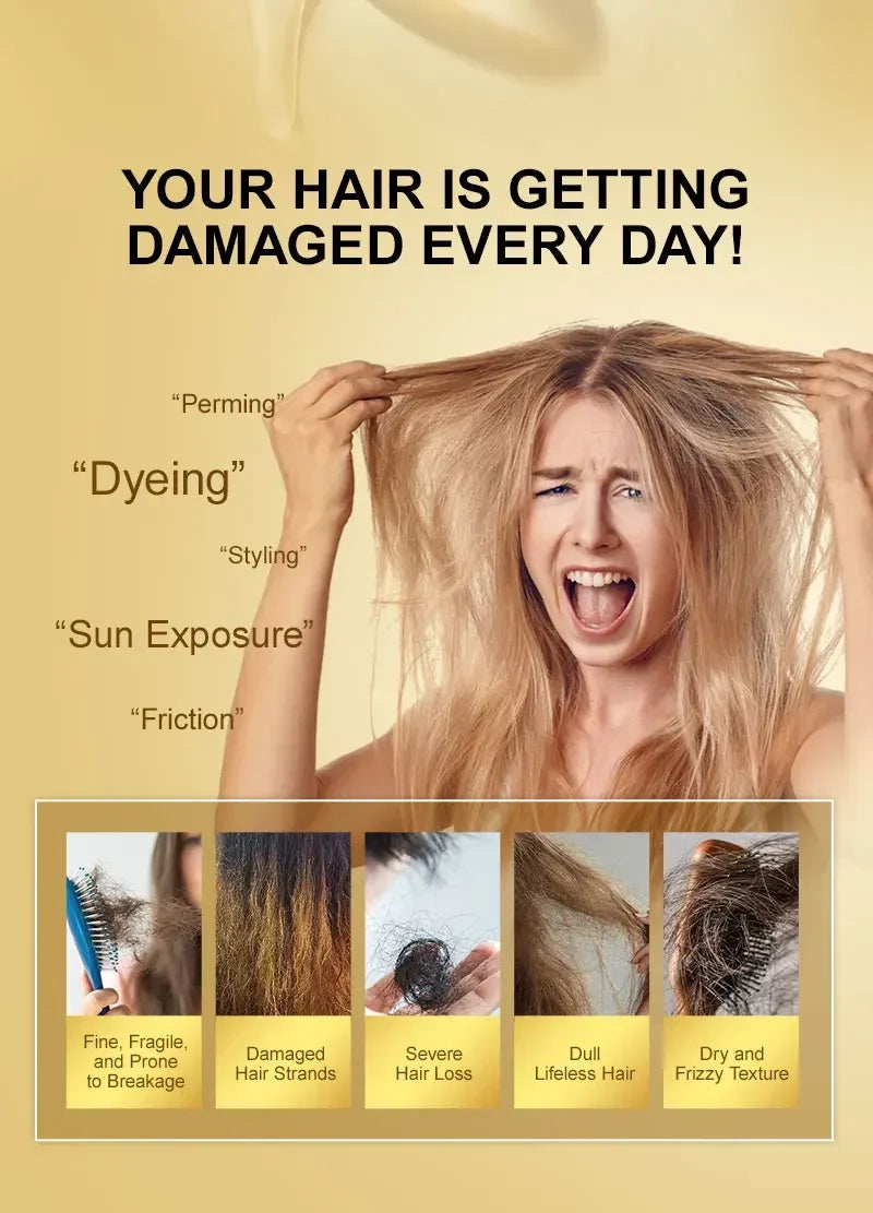 Moroccan Nourishing Hair Repair Oil