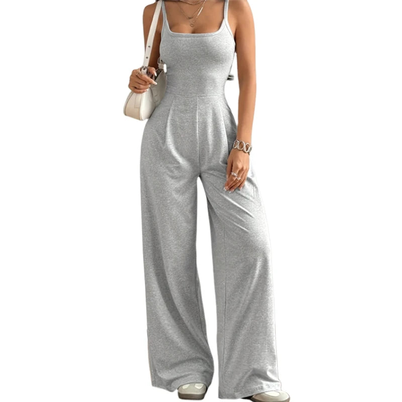 Halter Backless Slim Fit Jumpsuit