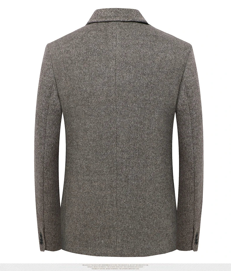 Elegant Tweed Business Blazer