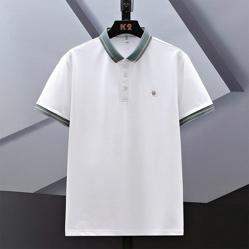 Loose Plus Size Cotton Polo