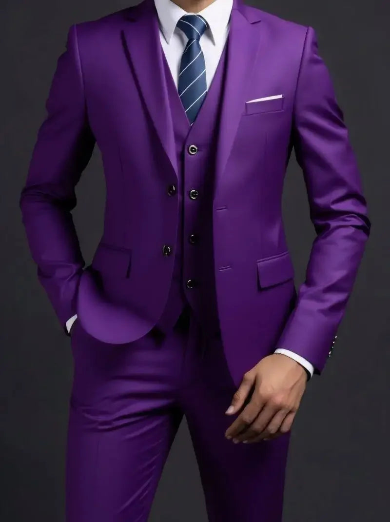 British Style Three Piece Suit